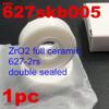SUOFEILAIMU 1pc Full Ceramic Bearing 627 Quad Roller Hockey Skate Artistic Skating Bearing 7mm ZrO2 Si3N4 Full Ceramic Bearings (Color : 1pc 627-2rs Zor2) view 2