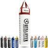 Outslayer 80 Pound Filled Punching Bag Boxing and MMA Made in USA (White/Red) - with D-Ring view 1