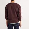 DGKaxiyaHM Men's Relaxed Slim Long-Sleeved Solid Color T-Shirt Pullover Basic Warm Bottoming Shirt Crew Neck Sweatershirt Top (Dark Red,Small) view 3