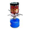 Camping Tent Heating Cover, Stainless Steel Mini Heater Cover Portable Camping Heater Stove Cover with Handle & Mesh Bag Outdoor Warming Stove Cover for Picnic, Hiking, Traveling view 2