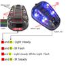 Phoking Tactical Helmet Light Survival Signal Light Military Identification Light IR and Visible LED Helmet Strobe for Outdoor Sports view 4