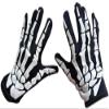 SCAPH Winter Knit Convertible Fingerless Gloves Wool Gloves Thermal Gloves Unisex Women Mittens (Color : White-2, Size : Large) view 2