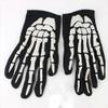 SCAPH Winter Knit Convertible Fingerless Gloves Wool Gloves Thermal Gloves Unisex Women Mittens (Color : White-2, Size : Large) view 3