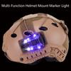 Phoking Tactical Helmet Light Survival Signal Light Military Identification Light IR and Visible LED Helmet Strobe for Outdoor Sports view 2