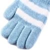 SCAPH Winter Knit Convertible Fingerless Gloves Wool Gloves Thermal Gloves Unisex Women Mittens (Color : Blue-5, Size : X-Large) view 3