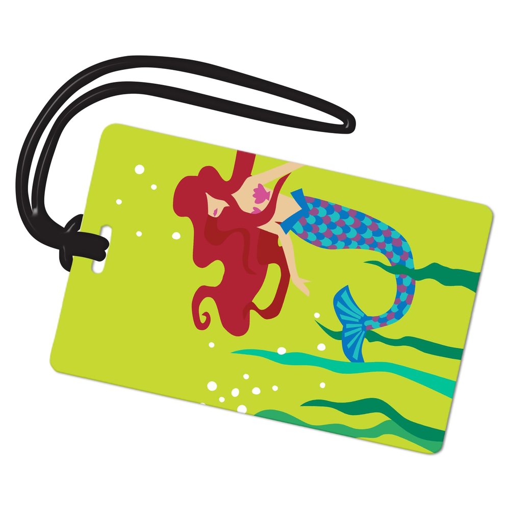 Mermaid Luggage Tag
