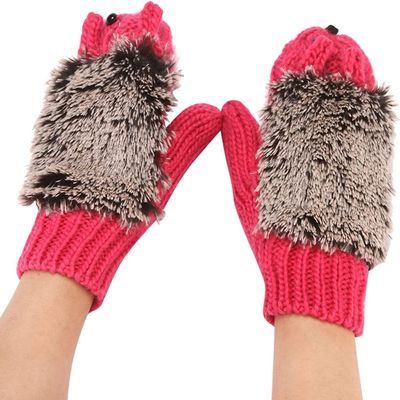 SCAPH Ski Gloves Waterproof Breathable Snowboard Gloves Insulated Warm Winter Snow Gloves Women Gloves (Color : 5-hot Pink, Size : One Size)