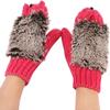 SCAPH Ski Gloves Waterproof Breathable Snowboard Gloves Insulated Warm Winter Snow Gloves Women Gloves (Color : 5-hot Pink, Size : One Size) view 1