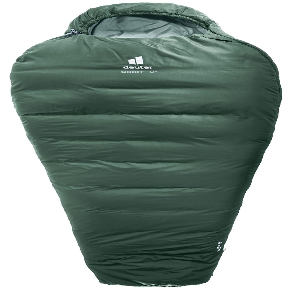 Deuter Orbit 0 SL Sleeping Bag, Synthetic Fibre, Ivy-Sage, Slim Line