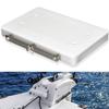 1854054 RTA-54 Replacement for Minn Kota Composite Quick Release Bracket Mount Plate Compatible with Riptide Electric Steer Trolling Motor Ulterra Terrova PowerDrive V2 & Deckhand 40 - White view 1