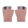 Cartoon Convertible Flip Top Gloves Toddler Kids Winter Wool Knit Fingerless Gloves with Mitten Cover for Girls Boys 2-15 Yrs (Pink Rabbit, For Girls boys 4-12 Years) view 4