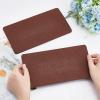 PH PandaHall 2pcs Felt Bag Base Shaper, Brown Insert Bag Bottom 9.8 x 5.1 Inch Purse Bottoms Rectangle Bag Liner Board Bag Bottom Shaper for Handbag Leather Bag Backpack Cosmetic Travel Bag view 3
