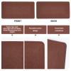 PH PandaHall 2pcs Felt Bag Base Shaper, Brown Insert Bag Bottom 9.8 x 5.1 Inch Purse Bottoms Rectangle Bag Liner Board Bag Bottom Shaper for Handbag Leather Bag Backpack Cosmetic Travel Bag view 4
