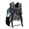 SunFancyCustom Cheerleader Navy Blue Gold Backpack Personalized Waterproof Casual Daypack Gift for Holiday Birthday view 2