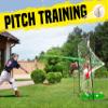 Baseball Net - 9 Strike Zone Pitching Net Hitting Net Batting Practice Net, Baseball Gifts for Kids Children Teens & Youth | Training Aids Equipment (Portable & Quick-Fold) 5x5ft view 4