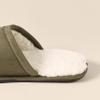 Amazon Essentials Men's Cozy Non Slip House Slippers, Dark Olive Microsuede, 8 view 4