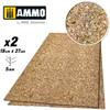 AMMO by Mig Sprue Brothers Create Cork Thick Grain 5mm (2 Sheets), AMM8845 view 3