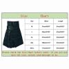 Scottish Kilts for Men Vintage Gothic Utility Pleated Skirts Solid Punk Retro Scotland Kendo Pocket Scottish Clothing Black view 4