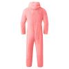 Adult Onesies for Men Winter Warm Fuzzy Flannel Hooded Onesie Pajamas One-Piece Zip Up Lightweight Jumpsuit Sleepwear S-5X Pink view 3