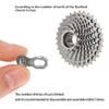 5 Pairs Bicycle Chain Master Link Steel 6/7/8 Speed Chains Repair Accessories Reusable Quick Link + Bike Link Chain Master Link Tool Master Chain Pliers Installation/Removal Chain Link Pliers view 3