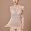ANRIO Womens Shaping Thermal Underwear Tops Soft Velvet Cami Base Layer Women Cold Gear Ladies Warm Slim Sleepwear (Color : Beige, Size : M/Medium) view 2