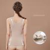 ANRIO Womens Shaping Thermal Underwear Tops Soft Velvet Cami Base Layer Women Cold Gear Ladies Warm Slim Sleepwear (Color : Beige, Size : M/Medium) view 3