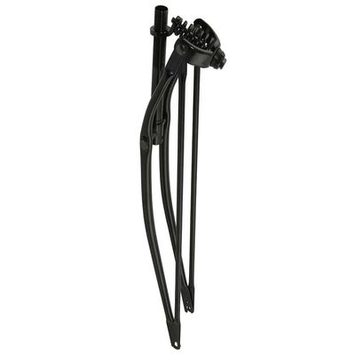 ALTALINE Bicycle 29" Straight Steel Plated Black Classic Spring Fork Bike
