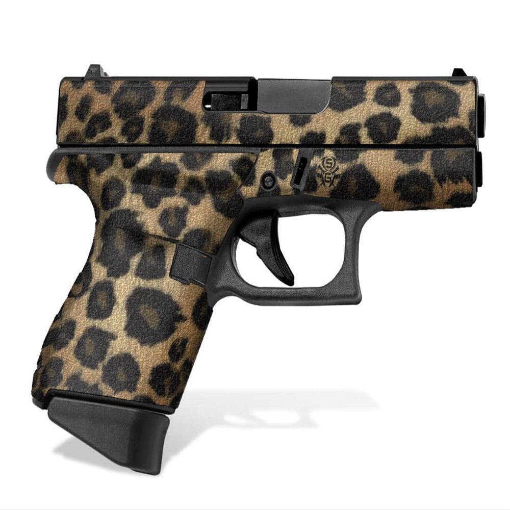 Decal Grip for Glock 43 (Leopard Print)