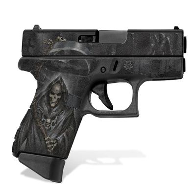 Decal Grip for Glock 43 (Grim Reaper)