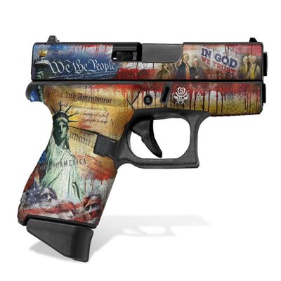 Decal Grip for Glock 43 (We The People)