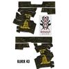 Decal Grip for Glock 43 (Dont Tread on Me) view 3