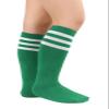 Century Star Green Socks Kids Toddler Soccer Socks Girls Baseball Socks 1 Pair Green White New One Size view 2