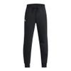 Under Armour Boys Rival Fleece Joggers, (001) Black / / White, X-Large Plus view 1