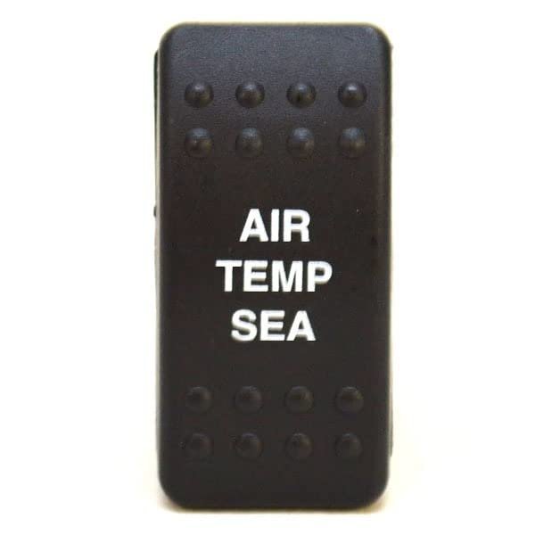 Carling On/Off/On Contura II Boat Rocker Switch | Air Temp Sea 6 Spade