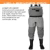 FROGG TOGGS Hellbender PRO Bootfoot Fishing Chest Wader-LUGGED view 4