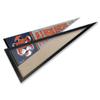 College Flags & Banners Co. Auburn Tigers Throwback Retro Vintage and Wood Pennant Frame view 1