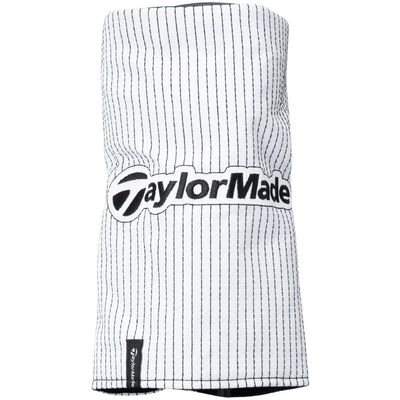 TaylorMade Golf BARREL DRIVER PINSTRIPE HEADCOVER,WHITE