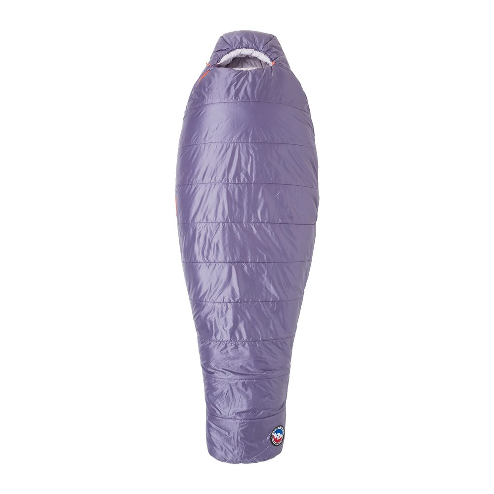 Big Agnes, Women's, Anthracite Sleeping Bag, 20 Degree, (FireLine Pro Recycled), Lavender, Regular, Right Zip