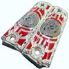Grips for Colt 1911 Gun Versase Model with .925 Silver Plated and Red Resin Includes Screws view 2