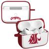 Affinity Bands Washington State Cougars HDX Case Cover Compatible with Apple AirPods Pro 1 & 2 (Classic Crimson) view 1