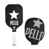 PELLO PXIII Carbon Fiber Pickleball Paddle | Elongated USAPA Approved | Pro-Level Performance Pickleball Paddle for Power, Spin & Control | Carbon Fiber Pickle Ball Paddle Women and Men | (White) view 1