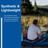 Big Agnes, Anthracite Sleeping Bag, 20 Degree, (FireLine Pro Recycled), Slate, Regular, Left Zip view 3