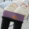 Fleece Lined Leggings for Women's Winter Warm Tights Pants Plush Sherpa Long Trousers High Waist Yoga Pants view 2