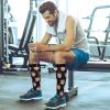 Wusikd Face Custom Compression Socks for Women and Men Circulation Black Long Socks for Athletic Running 1 view 3
