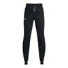 Under Armour Boys Brawler 2.0 Tapered Pants, (001) Black / / Mod Gray, Medium Plus view 1