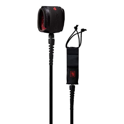 Quiksilver Lift Surfboard Leash - Black - 8'
