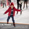 Iron Sleek - White Plastic Ice Rink Liner - 6 Mil - (25 x 35) - Backyard Ice Rink Kit Liner, Ice Skating Rink for Backyard, Ice Rink Liner for Backyard view 4