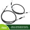 Roykaw Golf Cart Brake Cable Set Compatible with Yamaha G8/G14/G16/G19 Gas & Electric Models, Driver & Passenger Side, Replaces OEM # JF2-F6351-10, JF2-F6341-00 view 4