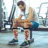 Wusikd Easter Eggs Compression Socks for Women and Men Circulation Colorful Long Socks for Athletic Running 2 view 2