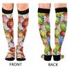 Wusikd Easter Eggs Compression Socks for Women and Men Circulation Colorful Long Socks for Athletic Running 2 view 3